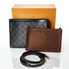 Louis Vuitton, Monogram Eclipse Pochette Voyage MM with Box - 4