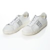 Versace, Greca Logo Leather Sneakers with Box, Size 42 - 2