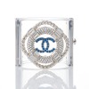 Chanel, Crystal & Resin Lifesaver Cuff Bracelet with Box