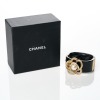 Chanel, Faux Pearl & Crystal Camellia Cuff with Box - 2