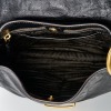 Prada, Black Leather Shoulder Bag - 4