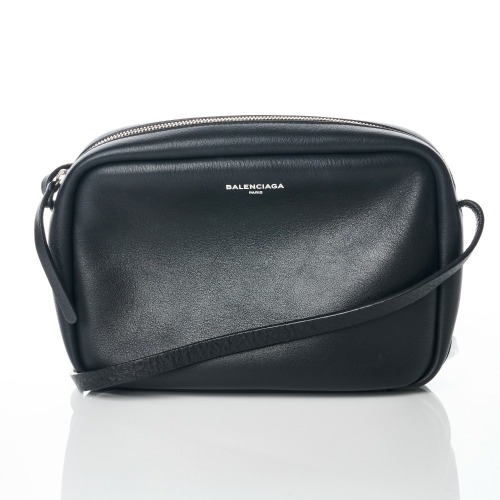 Balenciaga, Black Leather Everyday Camera Bag