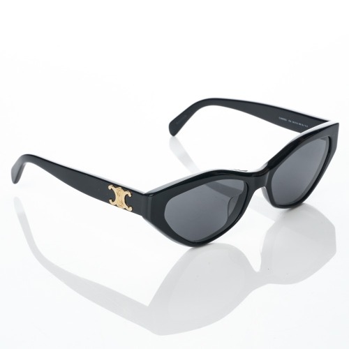 Celine, CL40323U Triomphe 17 Black Sunglasses with Case