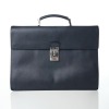 Prada, Dark Navy Saffiano Briefcase