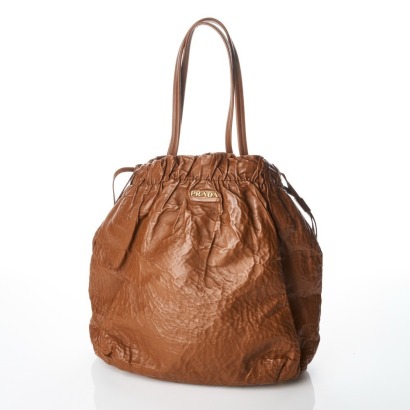 Prada, Nappa Gaufre Drawstring Tote Bag