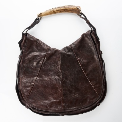 Yves Saint Laurent, Mombasa Leather Shoulder Bag