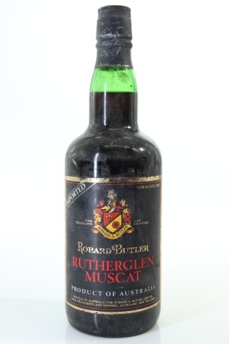 (1) Robard & Butler Rutherglen Muscat, 750ml, 18.5% ABV