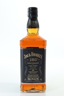 (1) Jack Daniel's 150th Anniversary of the Jack Daniel's Distillery 2016 Release Tennessee Whiskey, 43% ABV.