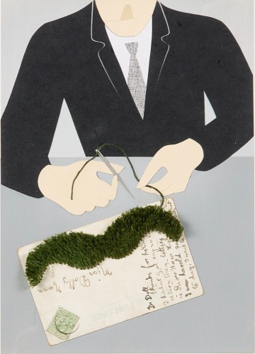 GAVIN HURLEY A woollen moustache for dolly
