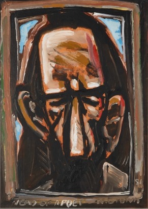 NIGEL BROWN Head of a poet