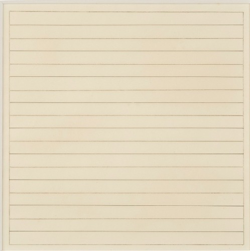 AGNES MARTIN Untitled