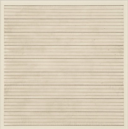 AGNES MARTIN Untitled