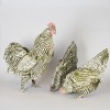 JEFF THOMSON untitled (Rooster and Two Hens)