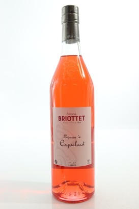 (1) Edmond Briottet Coquelicot de Nemours Liqueur, France, 18% ABV