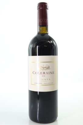 (1) 2008 Te Mata Estate Coleraine, Hawke's Bay