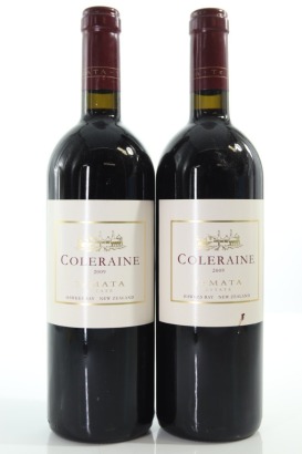 (2) 2009 Te Mata Estate Coleraine, Hawke's Bay