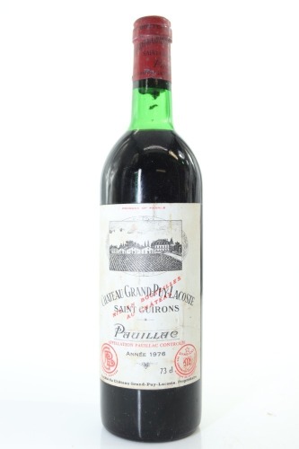 (1) 1976 Chateau Grand-Puy-Lacoste, Pauillac (TS)