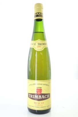 (1) 2001 F E Trimbach Muscat Reserve, Alsace