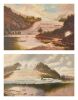 EDWARD EDWARDS Pink Terraces Erupted 1866