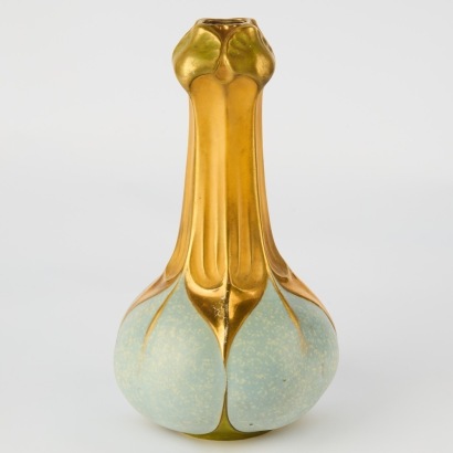 An Art Nouveau era Bohemia Vase by Paul Dachsel