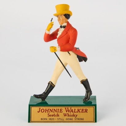 A Johnny Walker Striding Man
