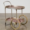 A Mid Century Drinks Trolley with Removable Tray - 2