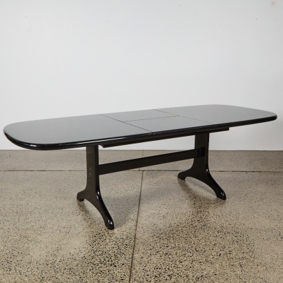 A Black Gloss MC Dining Table