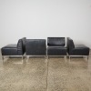 A Leather Modular Four-Piece Sofa - 2