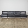 A Leather Modular Four-Piece Sofa - 3