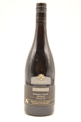 (1) 2014 Allegiance Wines 'Unity' Shiraz, Barossa Valley