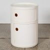 A Cream Componibili style storage/bedside table