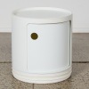 A White Componibili storage/bedside table