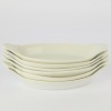 A set of six Apiilco Porcelain Oval Au Gratin Baking Dishes