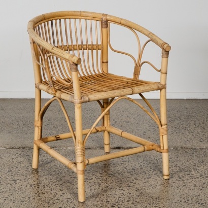 A Cane Armchair