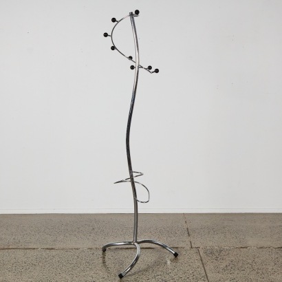 A Modernist Sputnik Chrome Coat Stand