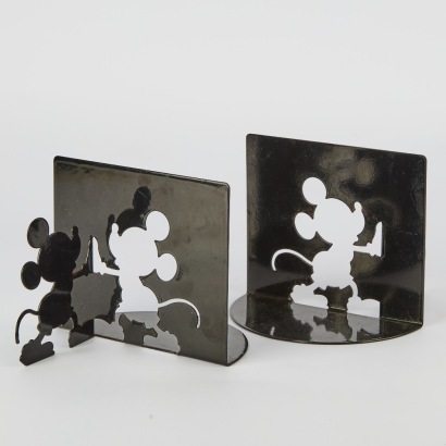 A Pair of Vintage Mickey Mouse Bookends by Michael Graves