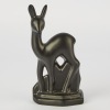 A Black Ceramic Stylised Bambi - 2
