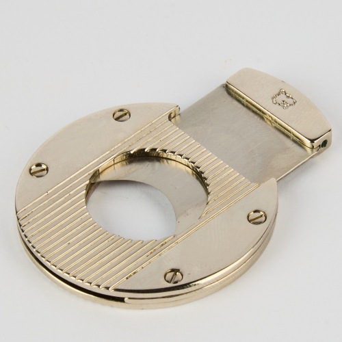 A Chrome Cigar Cutter Made in Italy