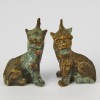 A Pair of Antique Mythological Guardian Beasts