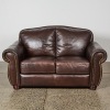 A Leather Chesterfield Sofa - 2