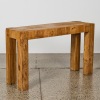A Reclaimed Elm Hall Table