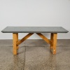 A Hand Made Zinc Table by Terence Conran for Country Road Australia, 1980s - 2