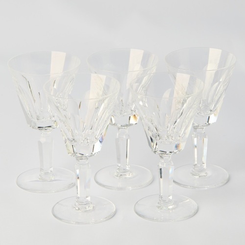 A Set of Five Waterford Crystal Liqueur Glasses