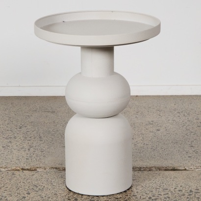 A Powdered Concrete Side Table