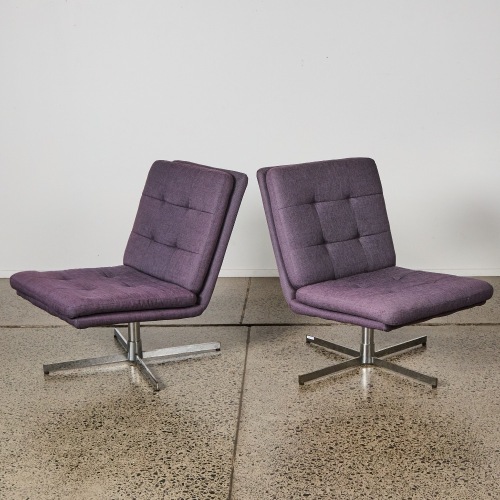 A Pair of Minimal Retro Chairs