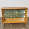 A Mid-Century Display Cabinet Made From Solid Oak - 2