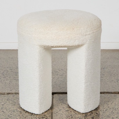 A Boucle Stool