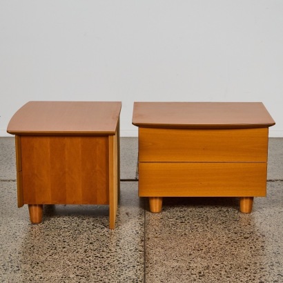 A Pair of Italian Bedside Tables