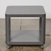 A Modern Two Tier Mobile Side Table