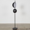 An Oluce Superluna Style Floor Lamp